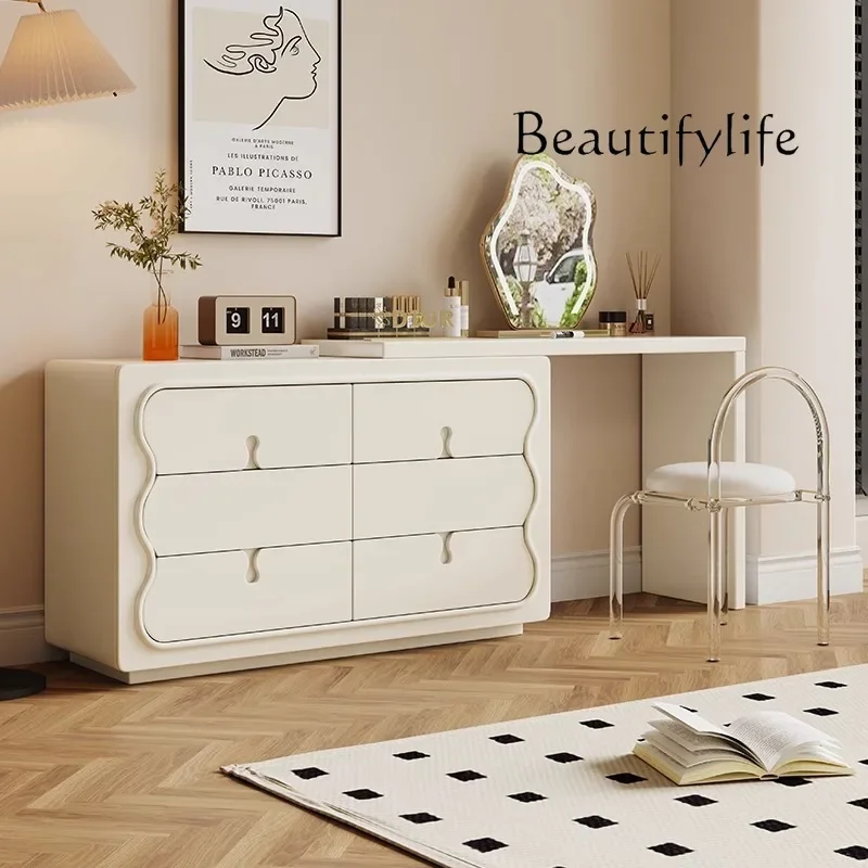 

Modern Cabinet Vanity Table Drawers White Bedroom Makeup Desk Study Dressing Table Cosmetics Large Vestidores Trendy Furniture
