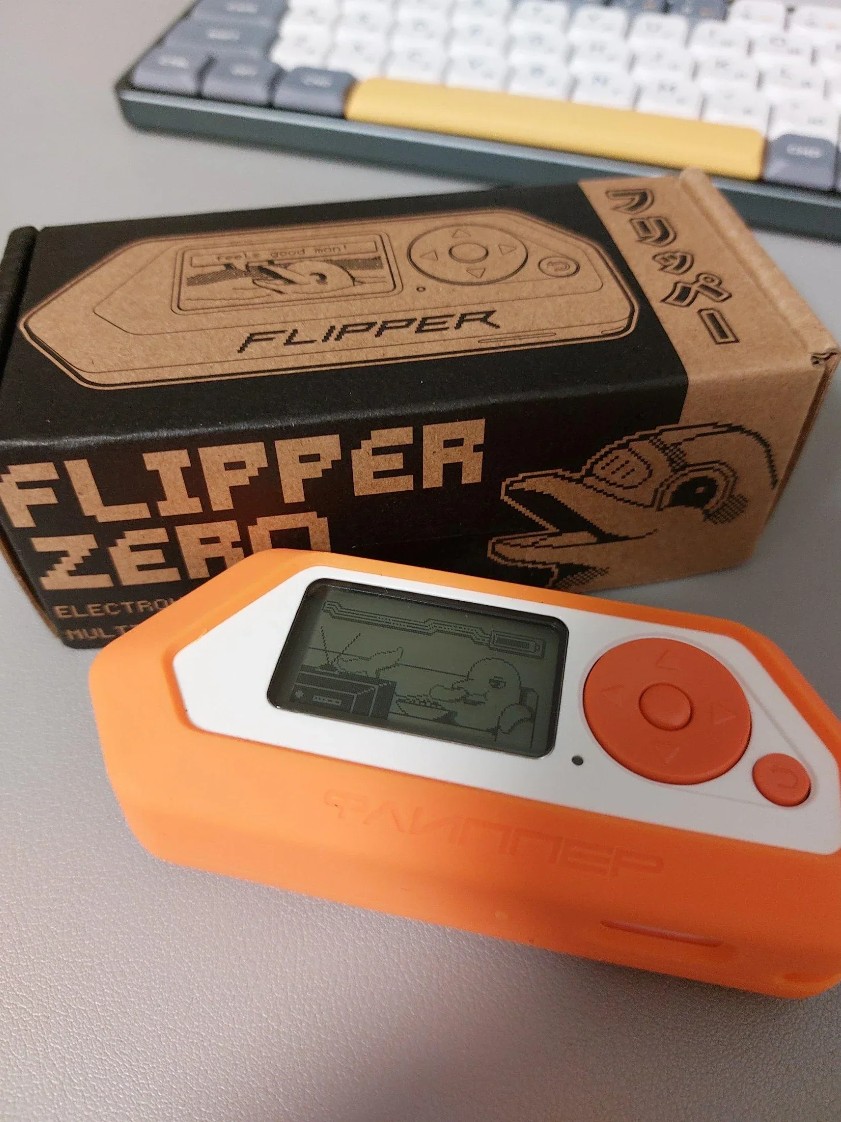 Original stock Flipper Zero electronic pet dolphin is an open-source multifunctional tool for geek programming