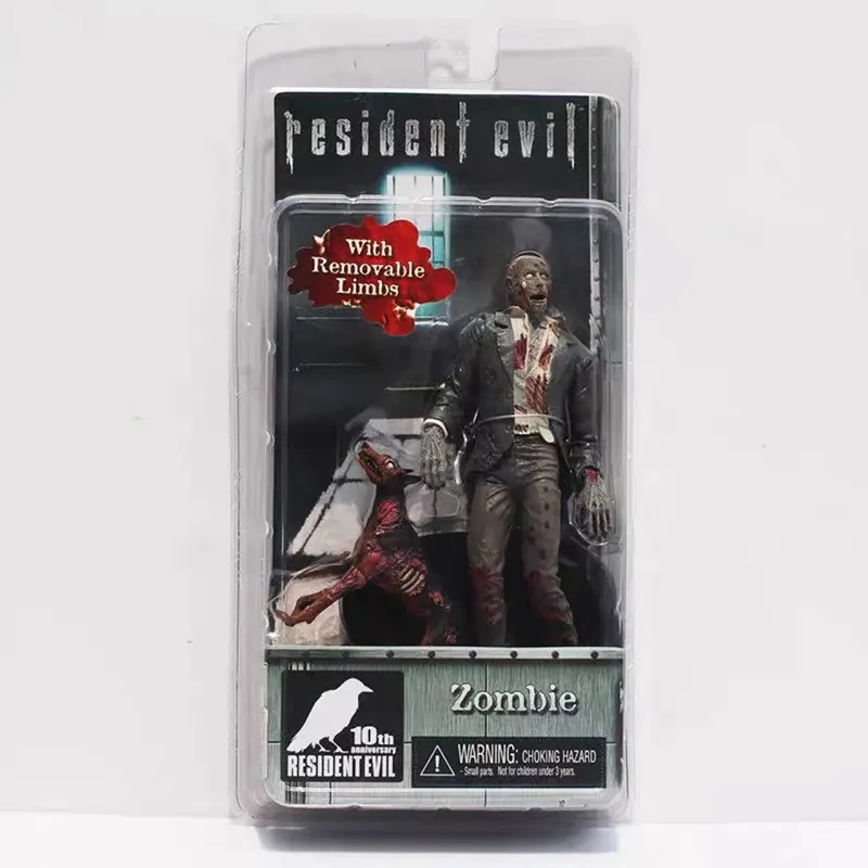 neca-biohazard-walking-dead-licking-eater-zombie-zombie-dog-movable-doll-decoration-toys