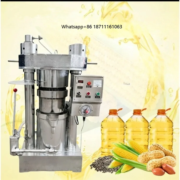 Hydraulic Oil Extruder Machine 60MPa High-Pressure Hydraulic Oil Press Hydraulic Sesame Oil Press