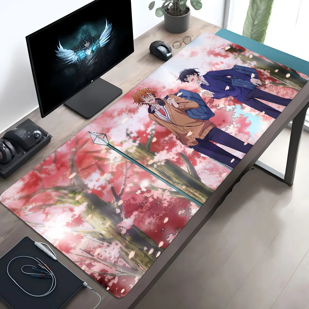 Sasaki And Miyano Anime Mousepad Large Gaming Mouse Pad LockEdge Thickened Computer Keyboard Table Desk Mat