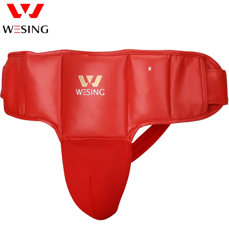 Wesing Sanda Groin Guard for Men with Large Size Detachable Groin Protector for Martial Arts Jock Strap for Training