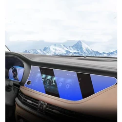 For Changan CS95 2019 -2021 LCD car radio gps Navigation and Dashboard tpu Screen film protector