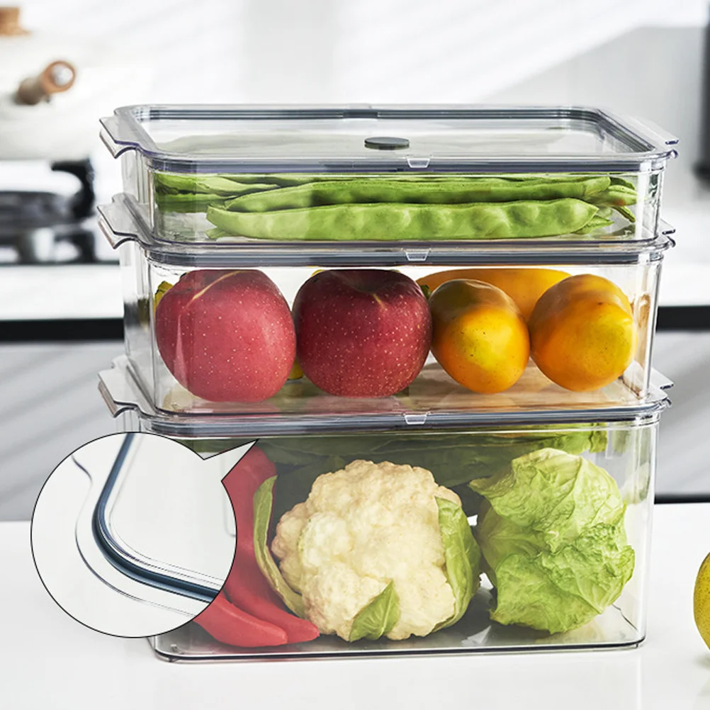 

Plastic Food Storage Containers With Lids Airtight Fridge Organizer For Adults Freezer Safe To -20°C No Odor After