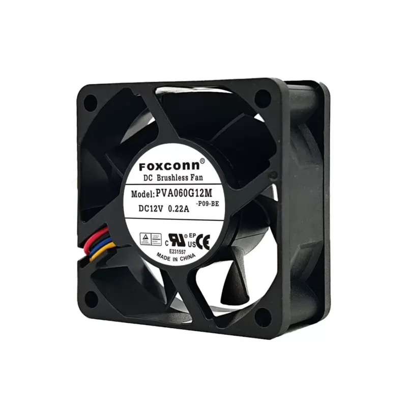 New Foxconn PVA060G12M 12V 0.22A 6CM 6025 speed control server CPU cooling fan