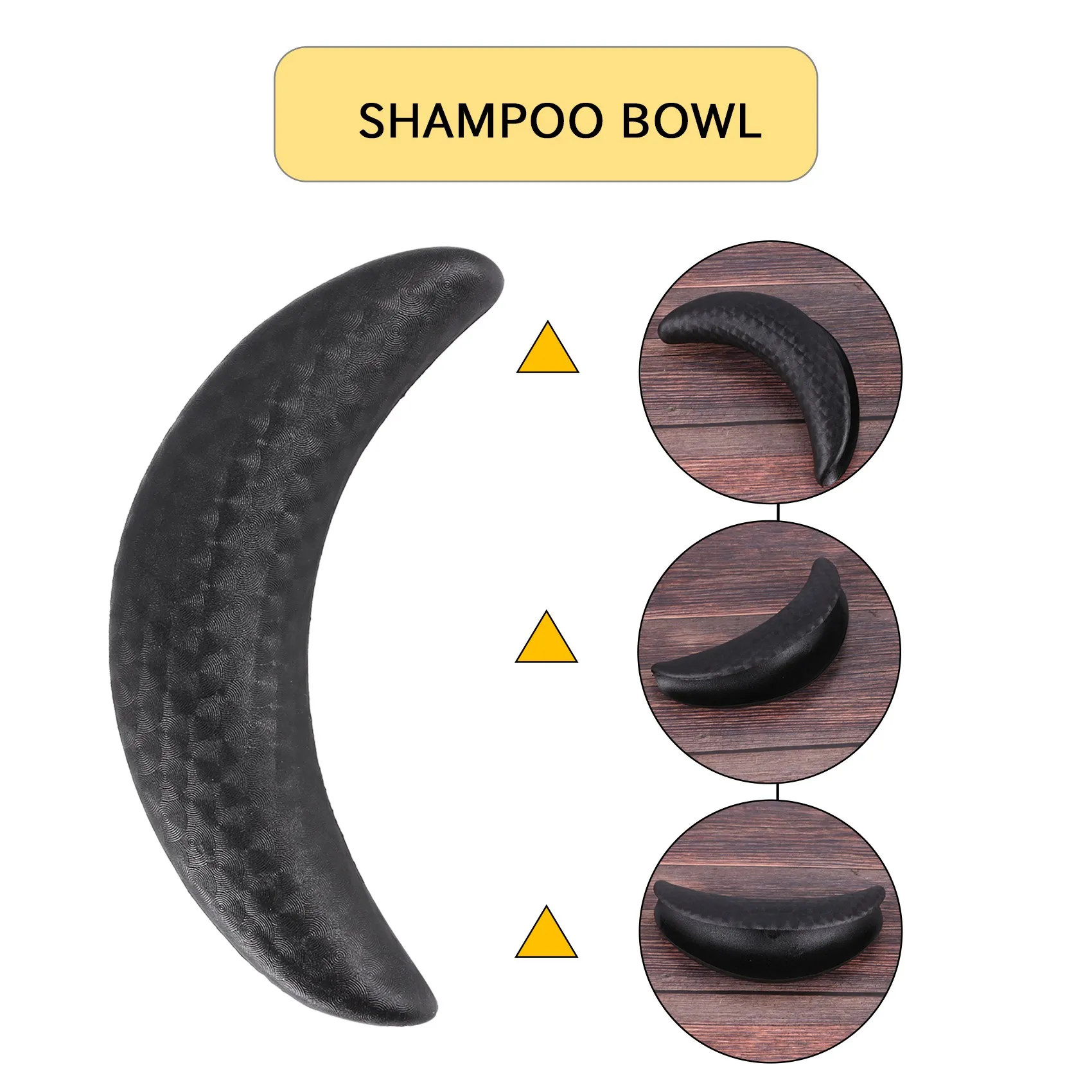 Hair Washing Sink Almofada, Shampoo Bowl Gel, Neck Gel, Hair Cleaning Headrest, Beauty Salon Tool, Uso Doméstico