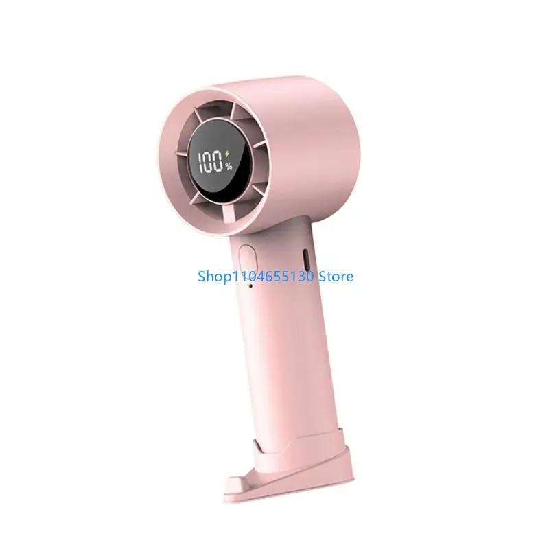 Ventola raffreddamento digitale per ventola per ventola portatile ricaricabile USB per scrivania o l'uso domestico