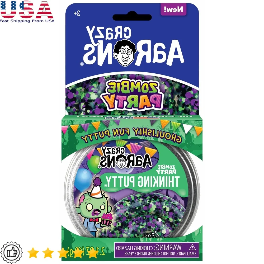 

Zombie Thinking Putty Игрушка для снятия стресса для детей и взрослых, забавная сенсорная игра, образовательный подарок для детей от 3 лет и старше