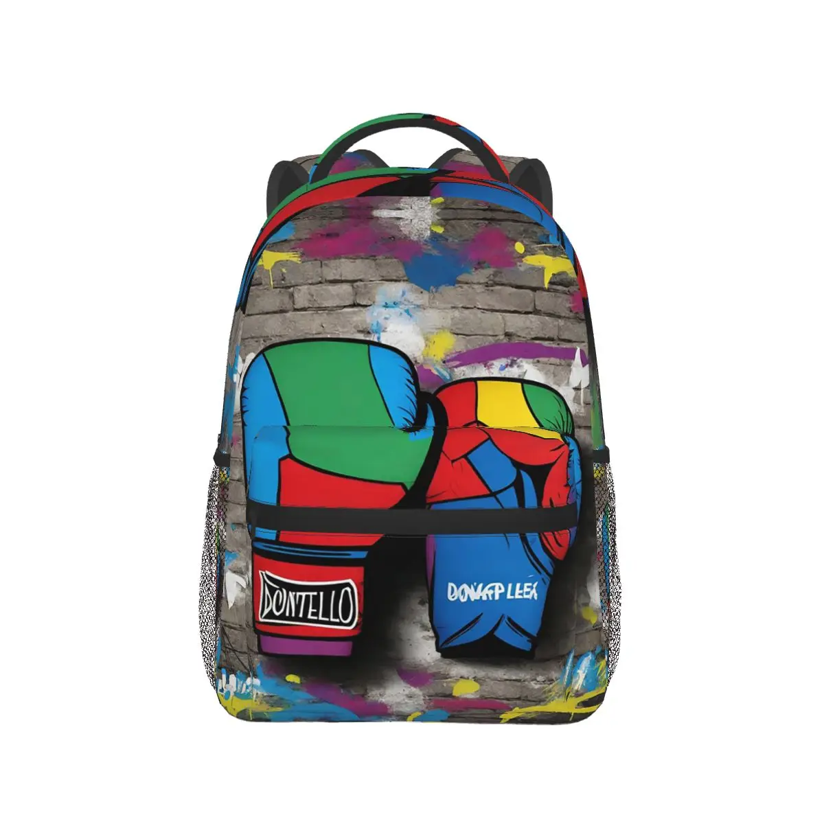 

Boxing Gloves Backpack Hot Sale Daypack Large Capacity Boys Girls BookBag School Bag Shoulder Bags for Men Women