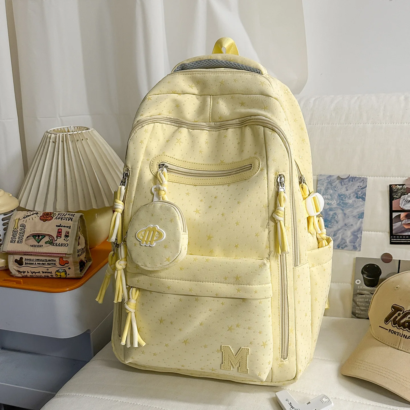 

Новый высококачественный повседневный практичный рюкзак 2026 года для женщин, студенческий вместительный ранец, легкая дорожная сумка для поездок на работу