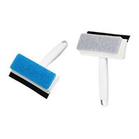 Glass Brush Window Cleaner,Cleaning Tool,Handheld Glass Clean Tool Car Scrubber