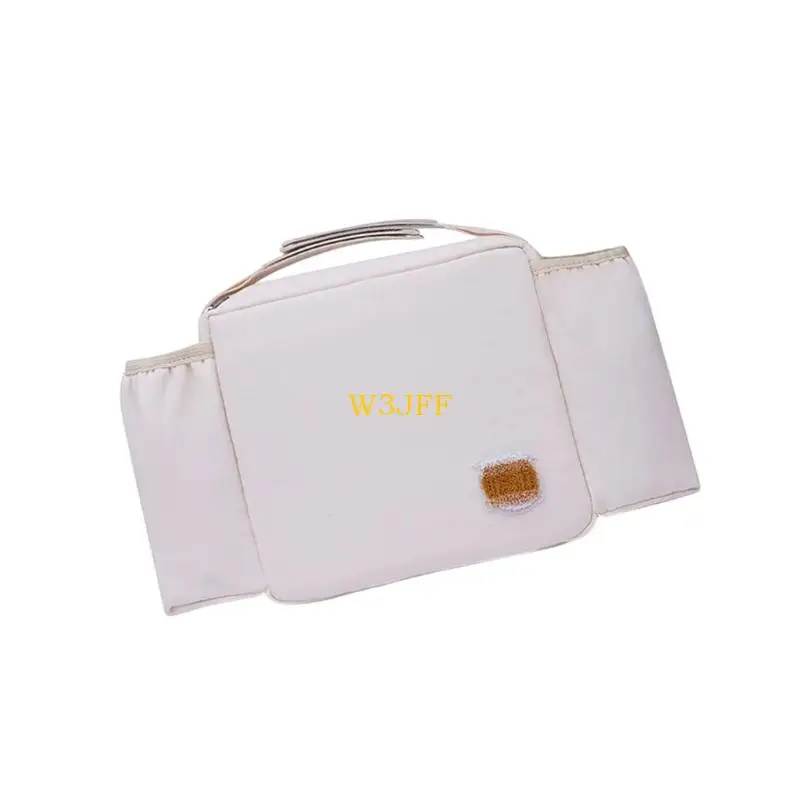 W3JF 스타일리시한 유모차 동반자 정리함 휠체어용으로 고정되는 조절 가능한 스트랩