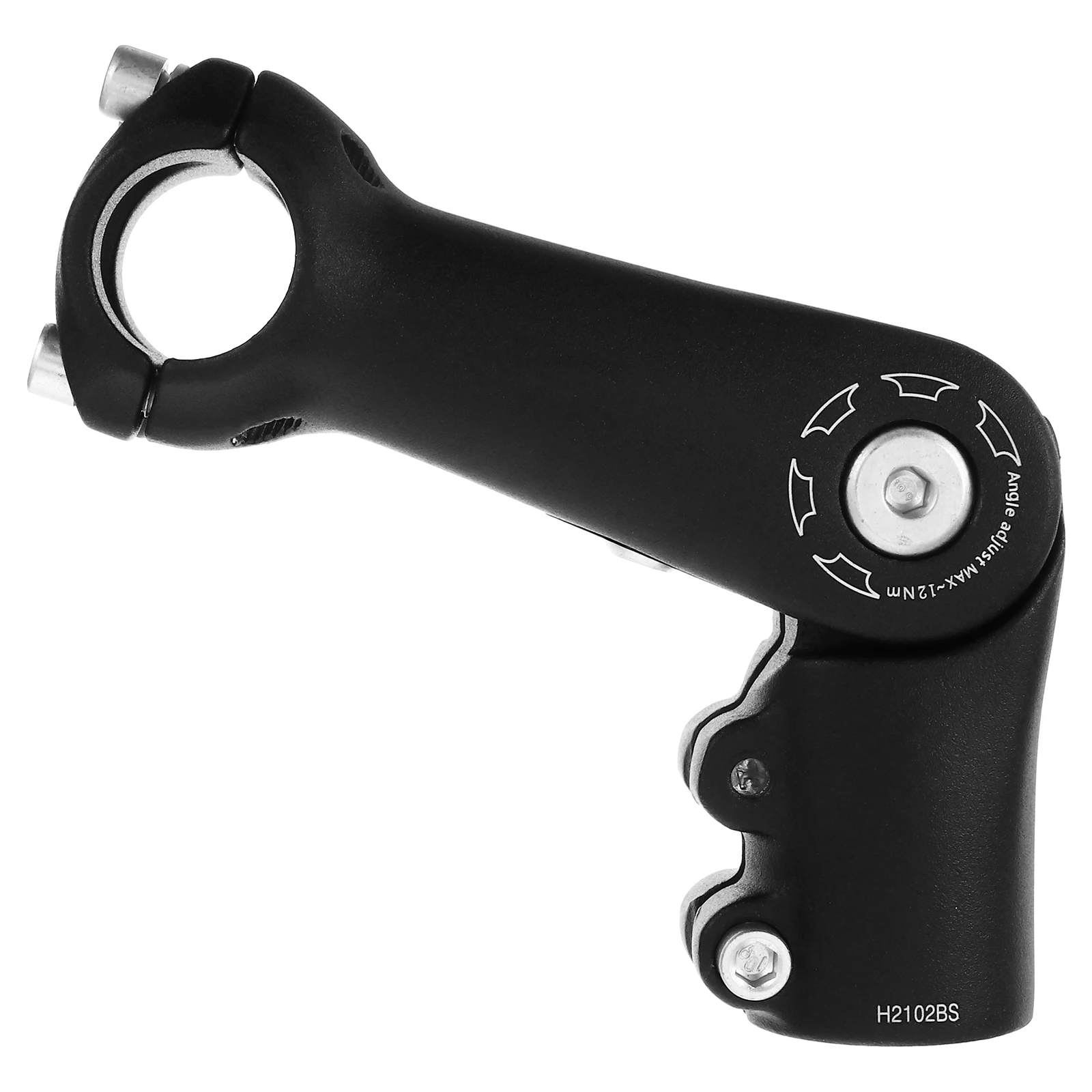 

Bike Stem Riser Fork Extender H Adapter Aluminum Durable Long Ride Adjustable Pads Fit Height Easy Installation