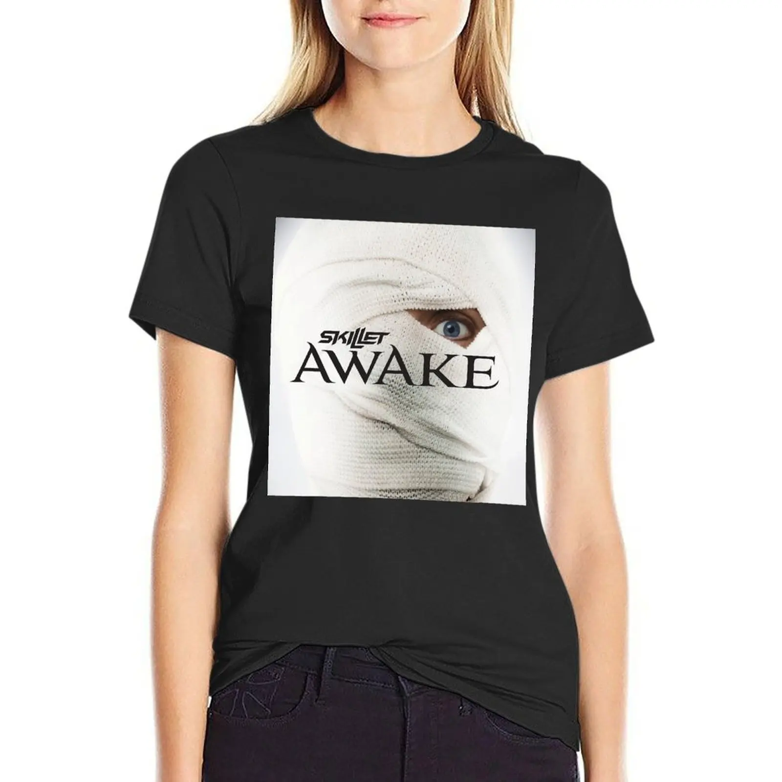 Skillet awake Classic T Shirt T-Shirt animal prinfor cute tops sublime plain t-shirt dress for Women sexy