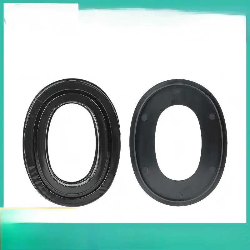 Almofadas de Gel para Protetores Auriculares 3M PELTOR, Almofadas de Substituição Confortáveis Pretas, Equipamento de Proteção Pessoal (EPI) para Redução de Ruído
