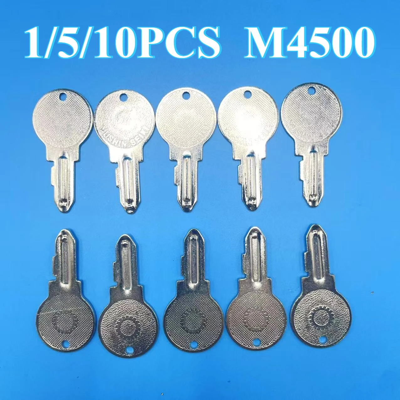 

1/5/10 шт. M4500 KEYS ключ зажигания 37150-31850 37150-31810, совместимый с трактором L245 L2601 L295 L3001 M7500