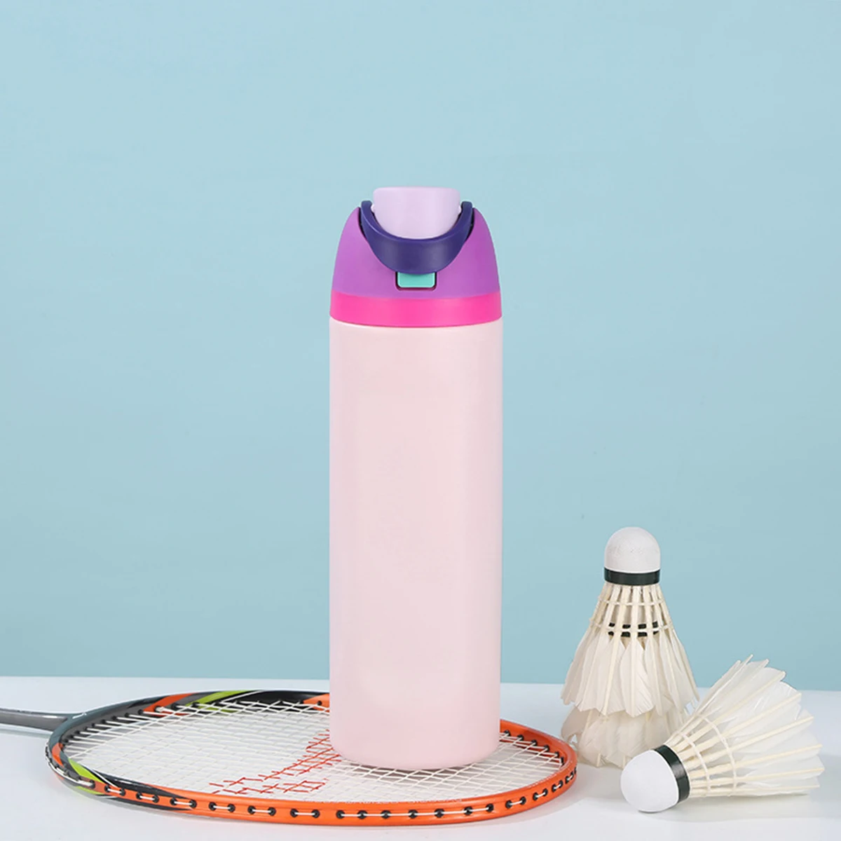 

24Oz Stainless Steel Thermal Mug Vacuum Flasks & Thermoses Water Bottle Top Lid For Outdoor Camping Sports Insulation Cup