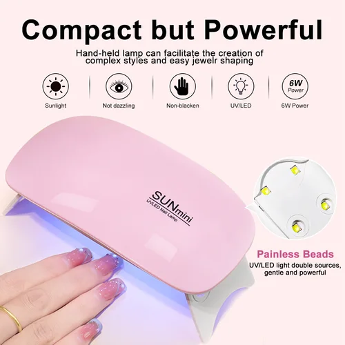 Imagen 2 del producto LIMEGIRL-Juego de esmalte de Gel para uñas, construcción de cristal para uñas, Kit de esmalte de Gel acrílico, barniz UV, juego de manicura artística