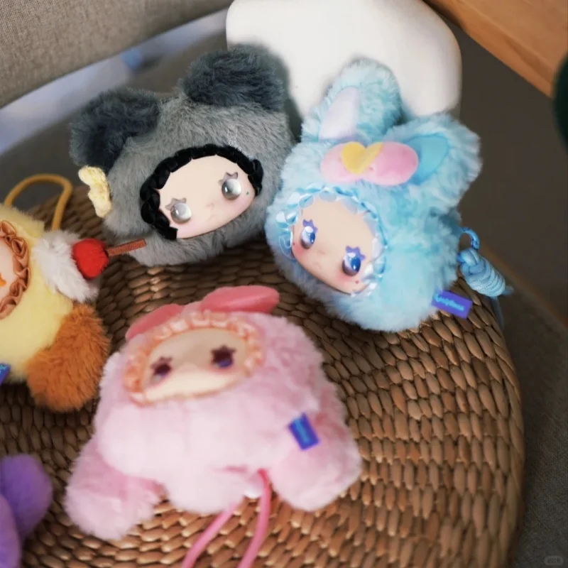 حقيقية جميلة إيما رقيق زلابية سلسلة صندوق أعمى لطيف محفظة نسائية للعملات المعدنية أفخم دمية حقيبة قلادة ديكور حلية العصرية لعبة الفتيات هدية #4