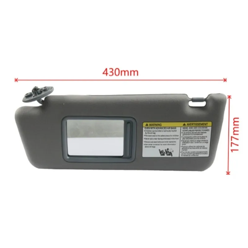 

7432004180B1Sun Visor серый, бежевый, левый и правый, 1 шт. для Toyota Tacoma 2005-2011 74310-04081-E0 7432035C10B0 74320AD060B0 Совершенно новый