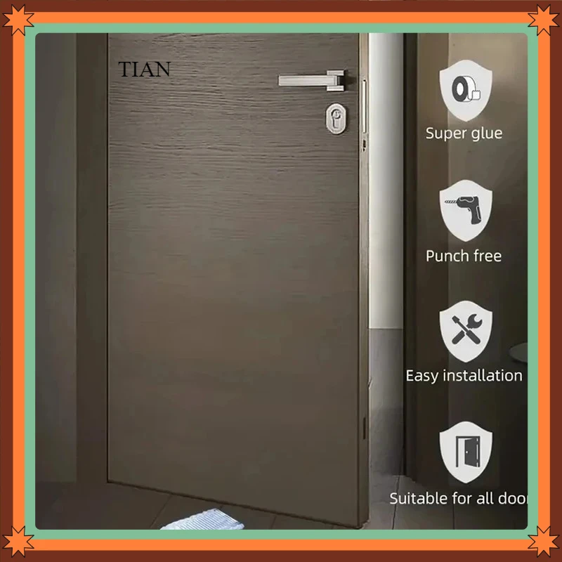 TIAN Door Stop Wedge Safety Stoppers Reusable Shock Absorbent Home Office Anti-Folder Hand Door Stopper Anti-collision Stop