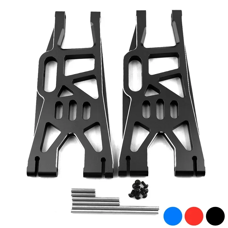 Brazo de suspensión inferior trasero delantero de Metal, 2 uds., para 1/5 Traxxas x-maxx Xmaxx 6S 8S RC Monster Truck, piezas de mejora, accesorios