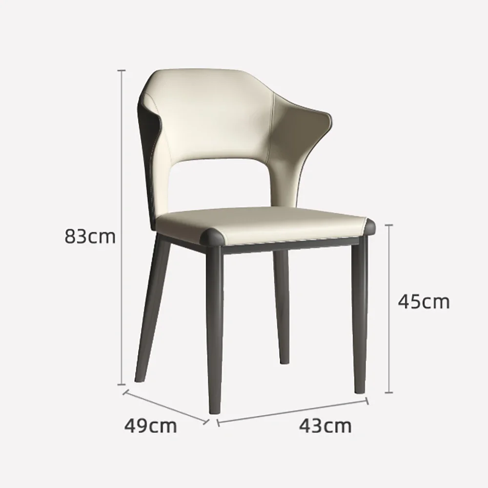 Dining Chairs Set Of 2 Nordic Aesthetic Comfortable Cushion Kitchen Chair Ergonomic Custom Chaises Salle Manger Home Furniture