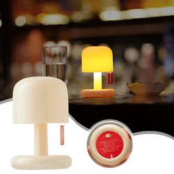 Criativo LED Cogumelo Candeeiro de Mesa, Mesa Mini Sunset Night Light, Cozinha Quarto Cabeceira Sala Decoração, Presente Infantil