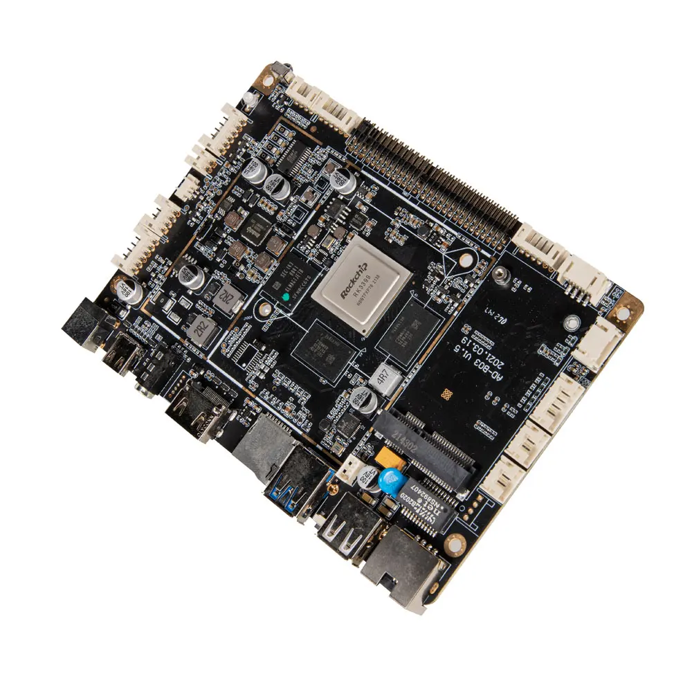 

Материнская плата Odm Embedded Digital Signage RK3399 LVDS EDP HD-M-I Rockchip Rk3568 Rk3588 Rk3566 Промышленная материнская плата Android