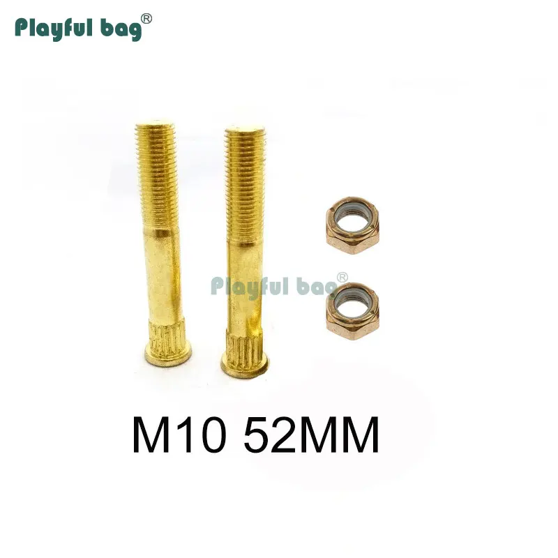 Bagged four-wheel skateboard Middle pillar screw nut bracket 47 52 60 62mm middle pillar Skateboard screw parts AMB249