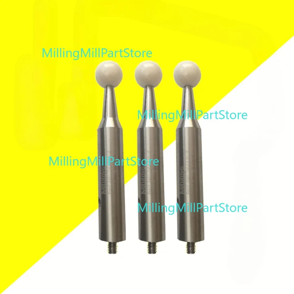 

1pc Three Coordinate Ceramics Ball Probe Three Dimensional W-Cu Stylus M8/10 Calibration Detection CNC Machine Touch Probe