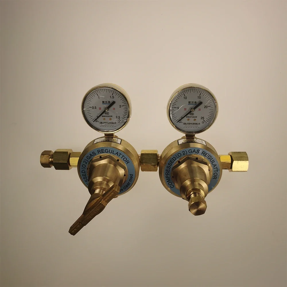 CO2 Pressure Gauges Regulating Electric Heating Regulators Medical Manifold Accessories Gas Pressure Reducer