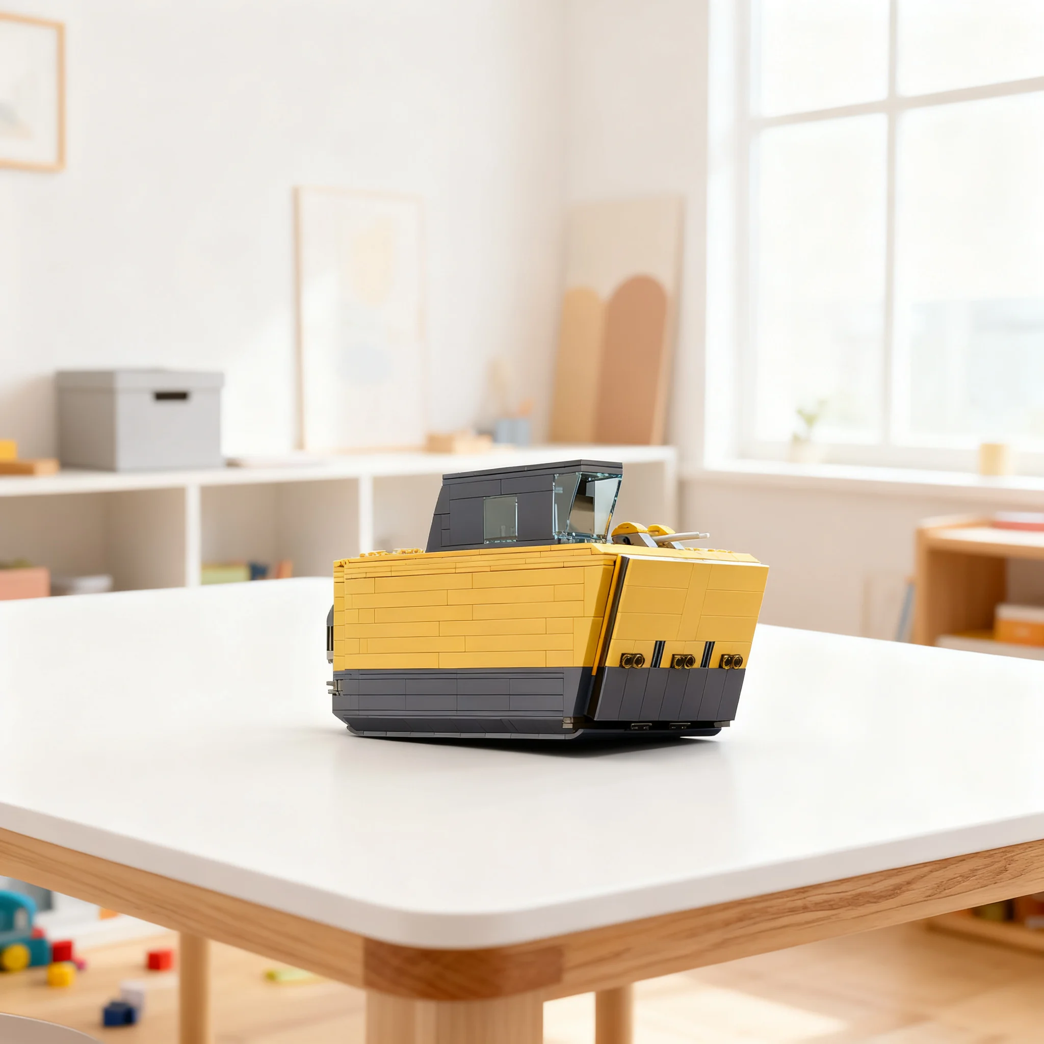 734pcs MOC Space D-4 Bumblebee - đánh giá và giá Art Craft Class
