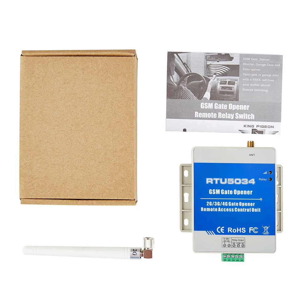 Smart Newest Gsm Sms Controller Gsm Door Opener Module Opener Gate Gsm Rtu5034