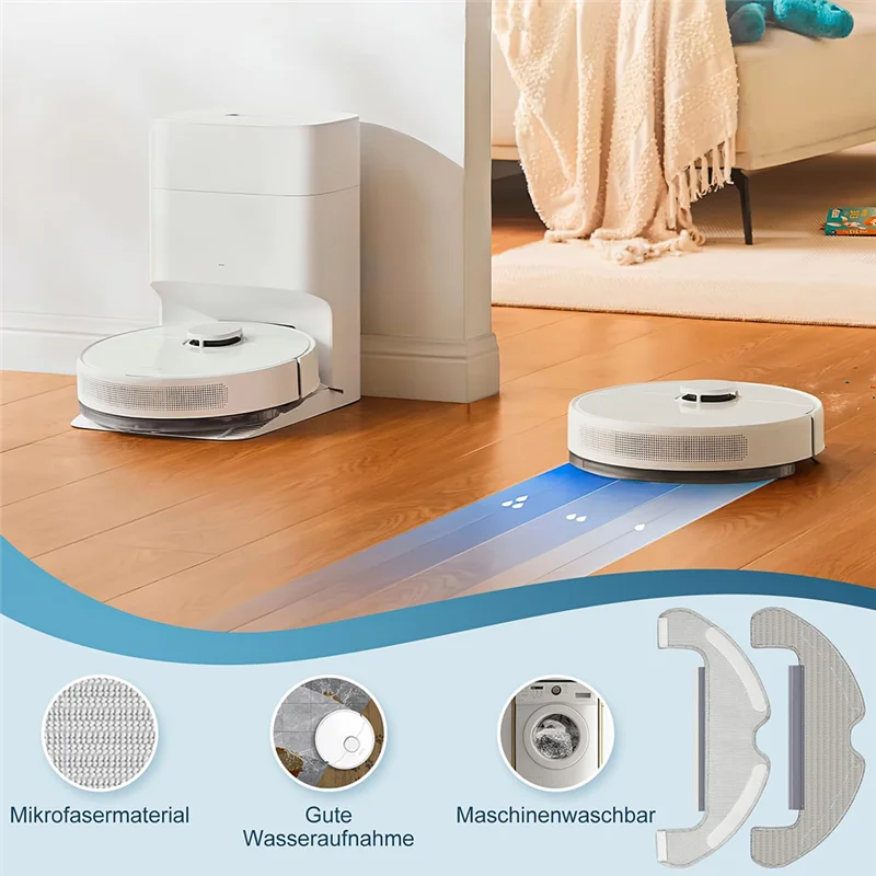 Kit de acessórios ABBK para Dreame D10 Plus Gen 2 - Inclui escova principal, sacos de pó, lenços umedecidos, filtros HEPA e escovas laterais