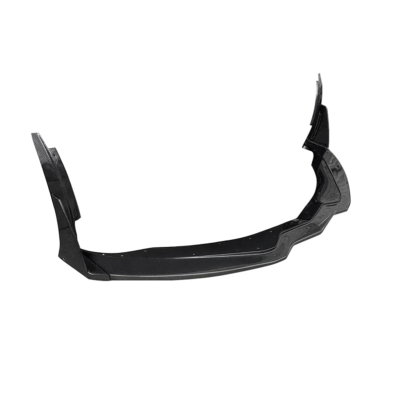 For Chevrolet Corvette C7 Carbon Fiber Car Front Bumper Splitter Front Lip Chin Spoiler Diffuser Parts Upgrade Body kit