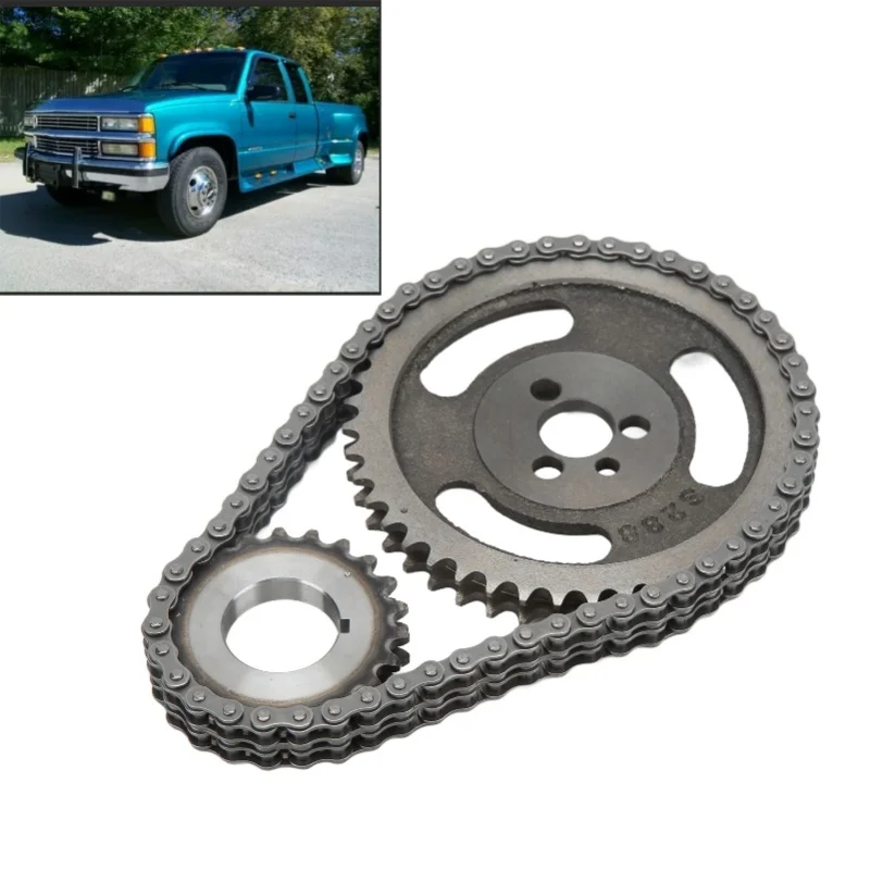 Timing Chain Set Side Engine 163s 73017 3023 Replacement For Chevrolet SBC 5.7L 283 305 327 350 383 400