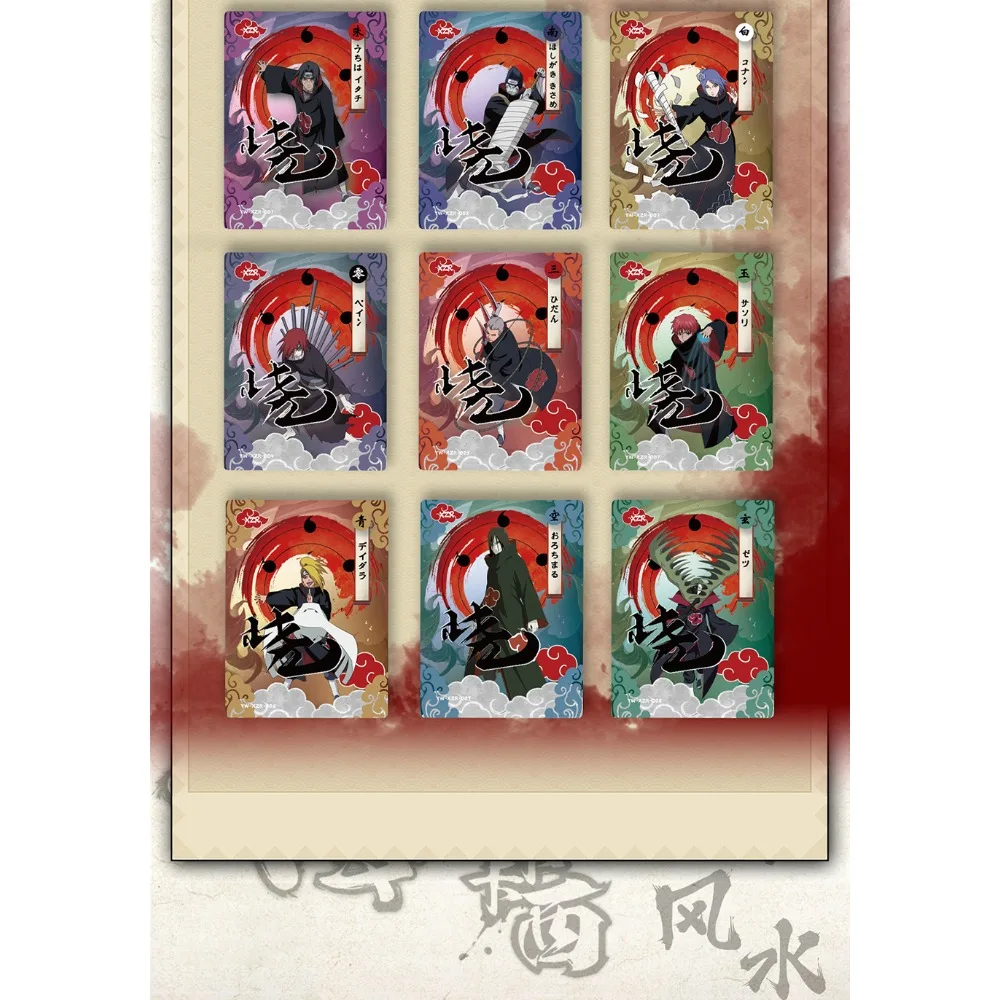 Japanese Fantasy Battle Anime Collection Cards Highly Beloved Character High Quality Exclusive Enamel Inlaid Cards Creative Gift