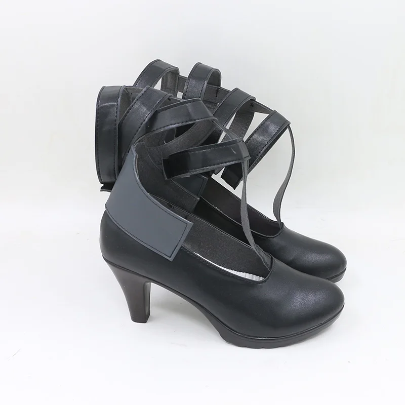 Anime Cosplay Shoes Akemi Homura Puella Magi Madoka Boots Stage Prop Halloween Party Costume Accessories Custom Made