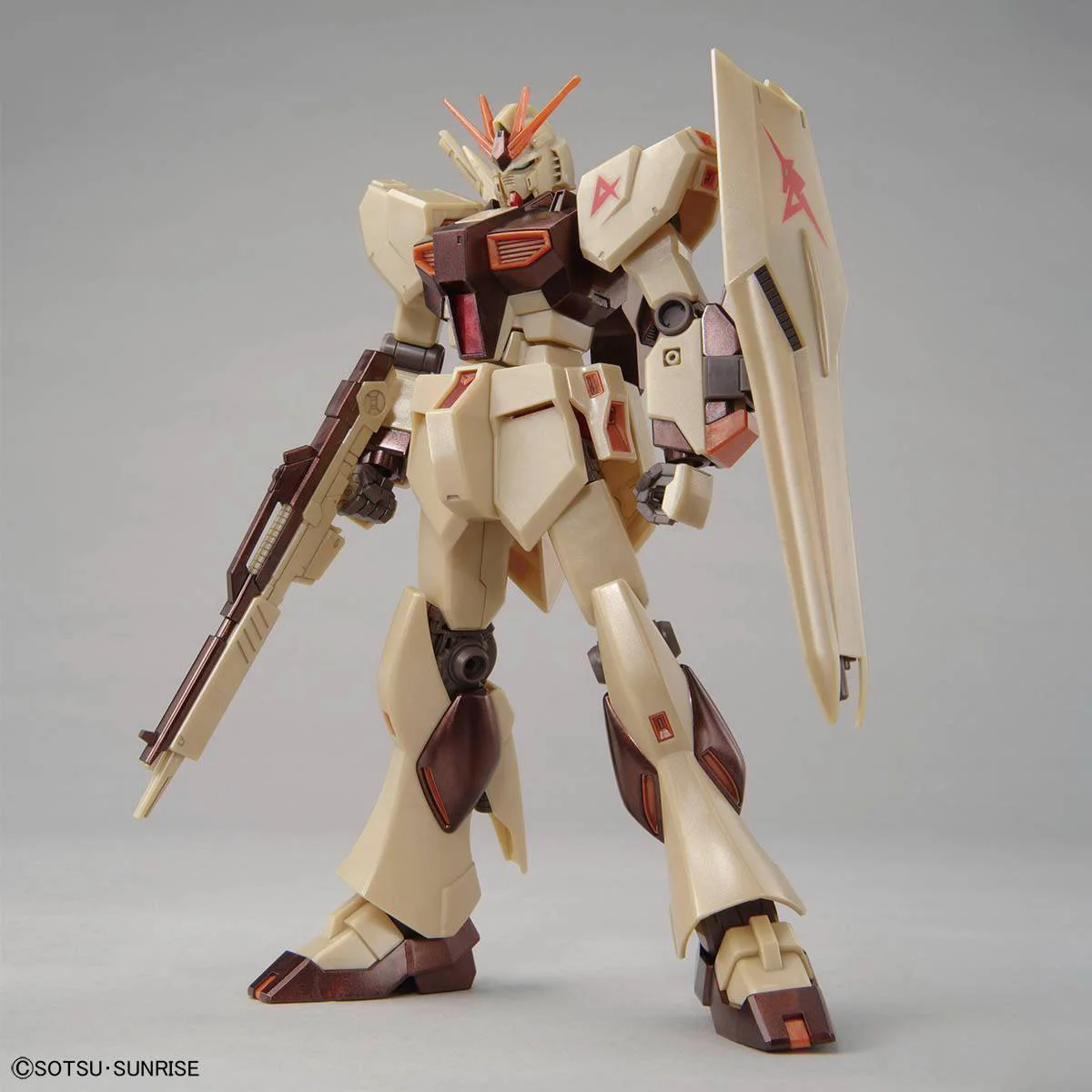 100% original badaai grau de entrada RX-93 ν gundam eixo impacto impressões colorway figura de ação modelo colecionável rnament presentes
