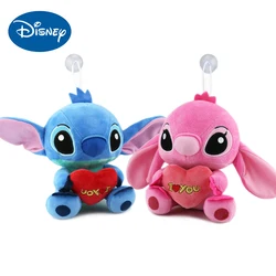 Disney-figuras de peluche de Lilo & Stitch, Winnie The Pooh, Eeyore, Winnie, muñecos de dibujos animados, juguetes para niños, regalos de cumpleaños