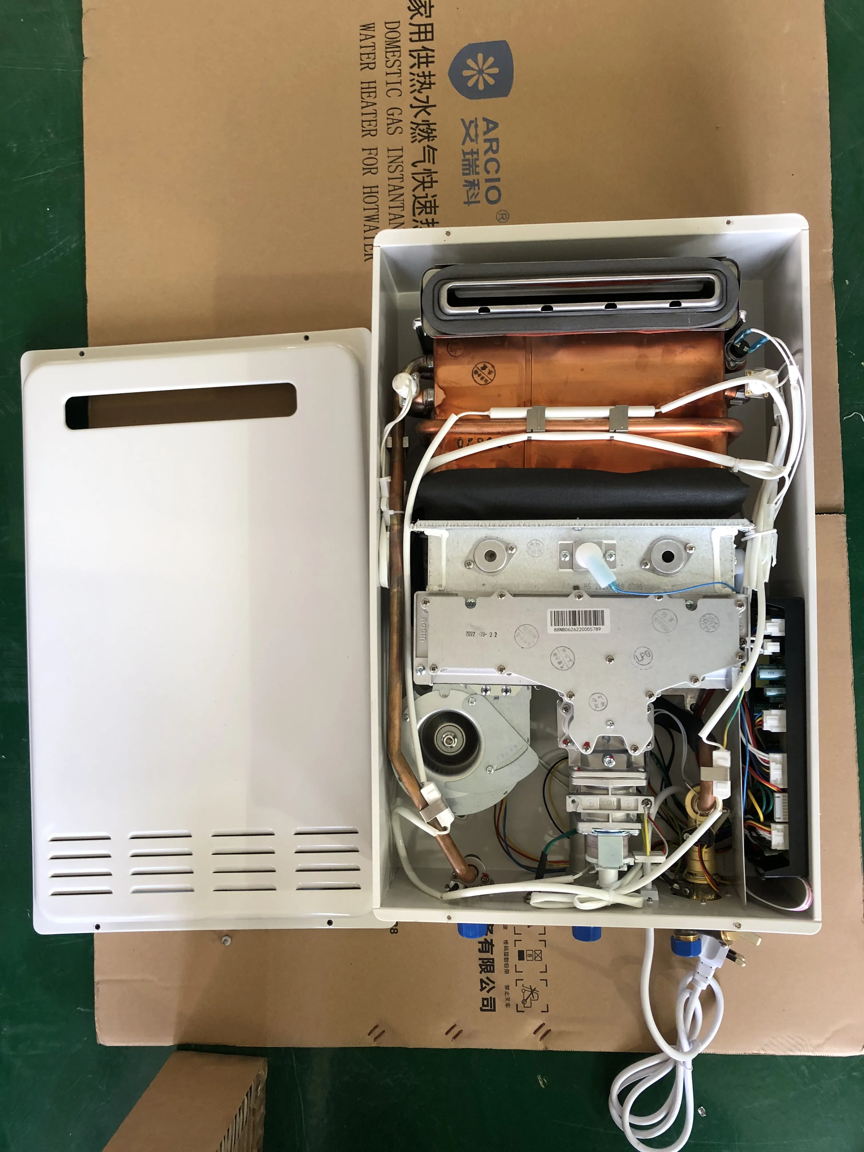 Scaldabagno a gas di grande capacità per uso esterno esterno 16/18/20/24/26/28L