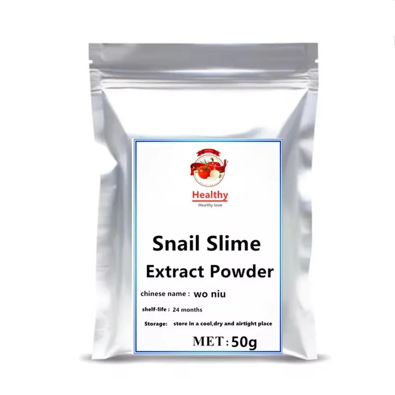 100-1000g Snail Slime Extract Powder，Moisturizing Cosmetic Raw, Skin Whitening Remove Wrinkles Anti Aging free shipping