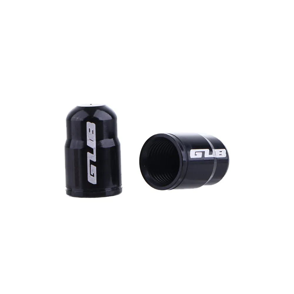 2 pièces Capuchons de valve de pneu de vélo de route en aluminium, type Schrader/Presta, avec protection de valve et isolation sous vide
