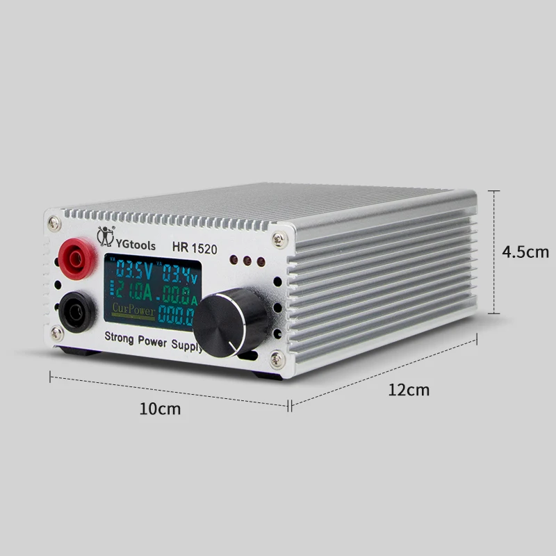 YGTOOLS HR1520 Short Killer Strong Power Supply for Computer Motherboard Short Circuit Detection Burn Mobile Phone Repair Tool