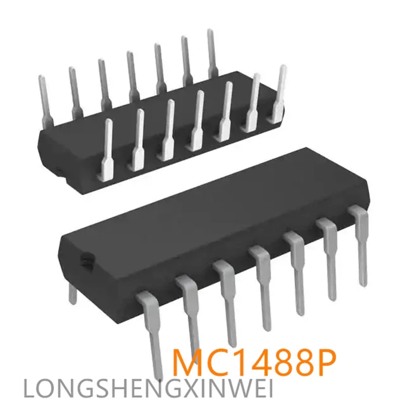 5PCS MC1488P MC1488 Driver/Receiver/Transceiver DIP14