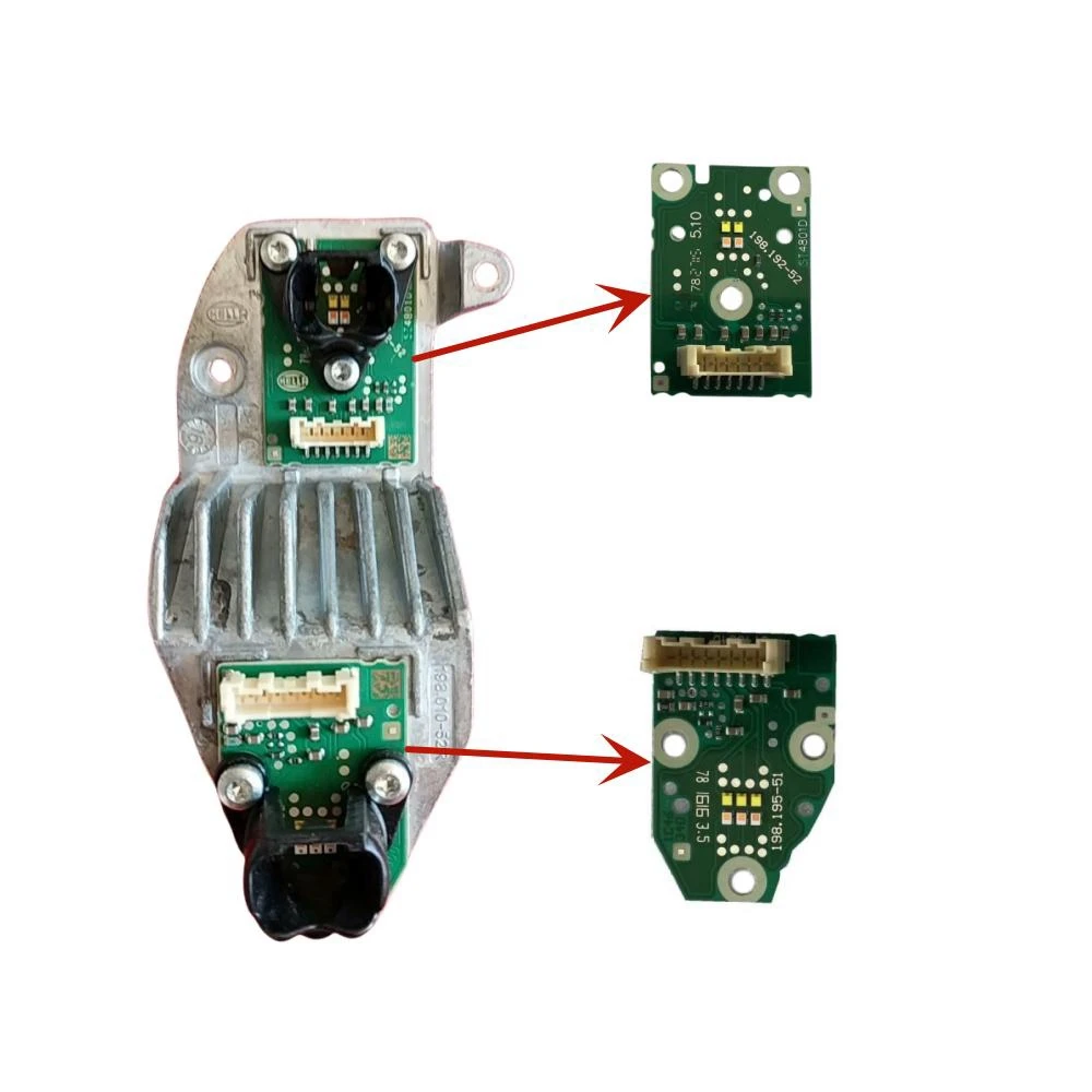New 198.010-52R LED Board For Skoda Superb Headlight Daytime Running Lights Turn Light Module 198.010-51L 198.192-51 198.192-52