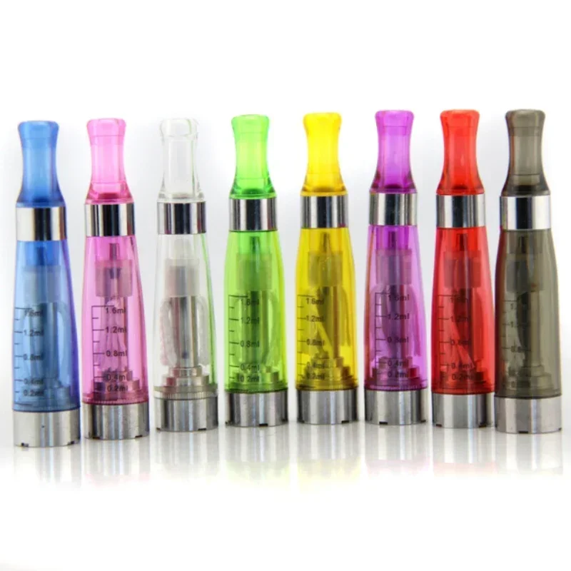 5pcs CE4 Atomizer Clearomizer for Ego Ego-t Evod Vape Pen 510 Thread Electronic Cigarette Ecigs 1.6ml 8 Colors Cartridge