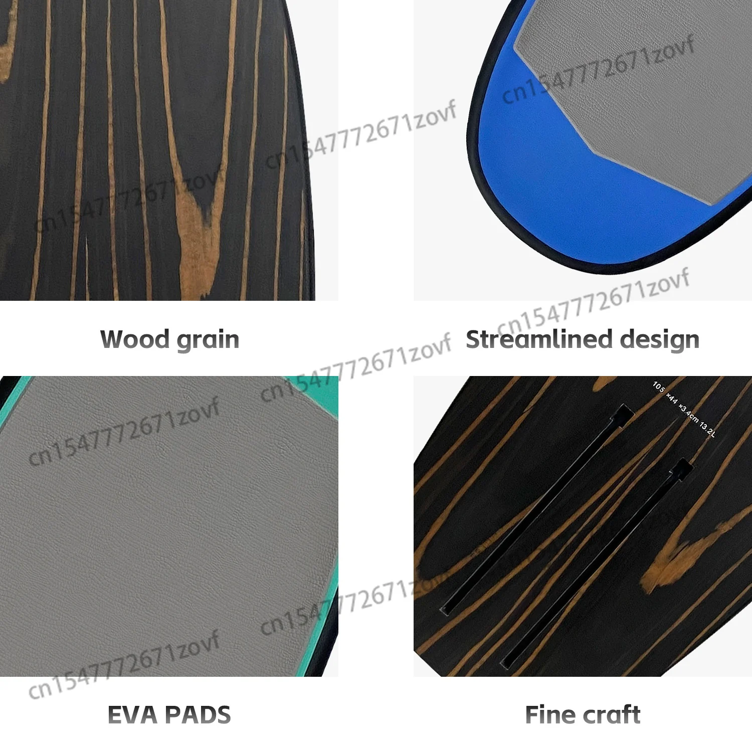 جديد وصول كامل ألياف الكربون مجداف وقوف مجلس خفيفة الوزن 105*44 سنتيمتر Hydrofoil تصفح احباط مجلس مضخة قطرة غرزة شعار