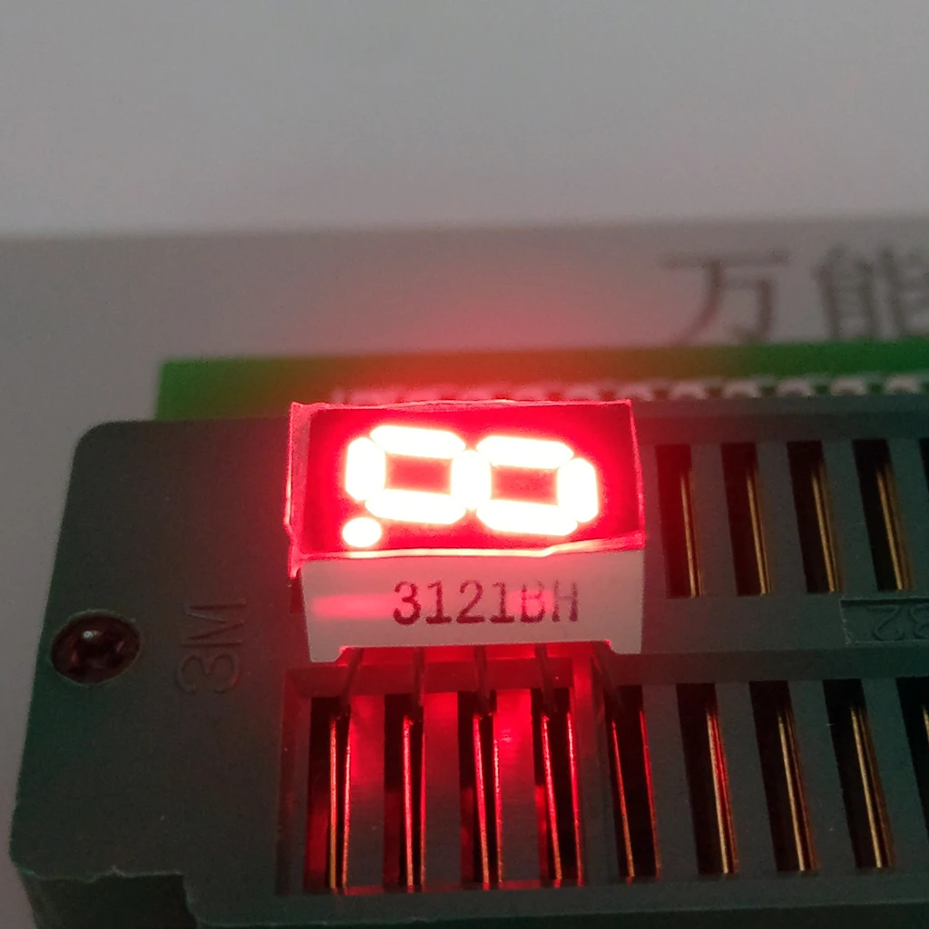 10PCS New  1 Bit 0.32  inch Digital Tube LED Display red Light 7 Segment Common Cathode/Anode